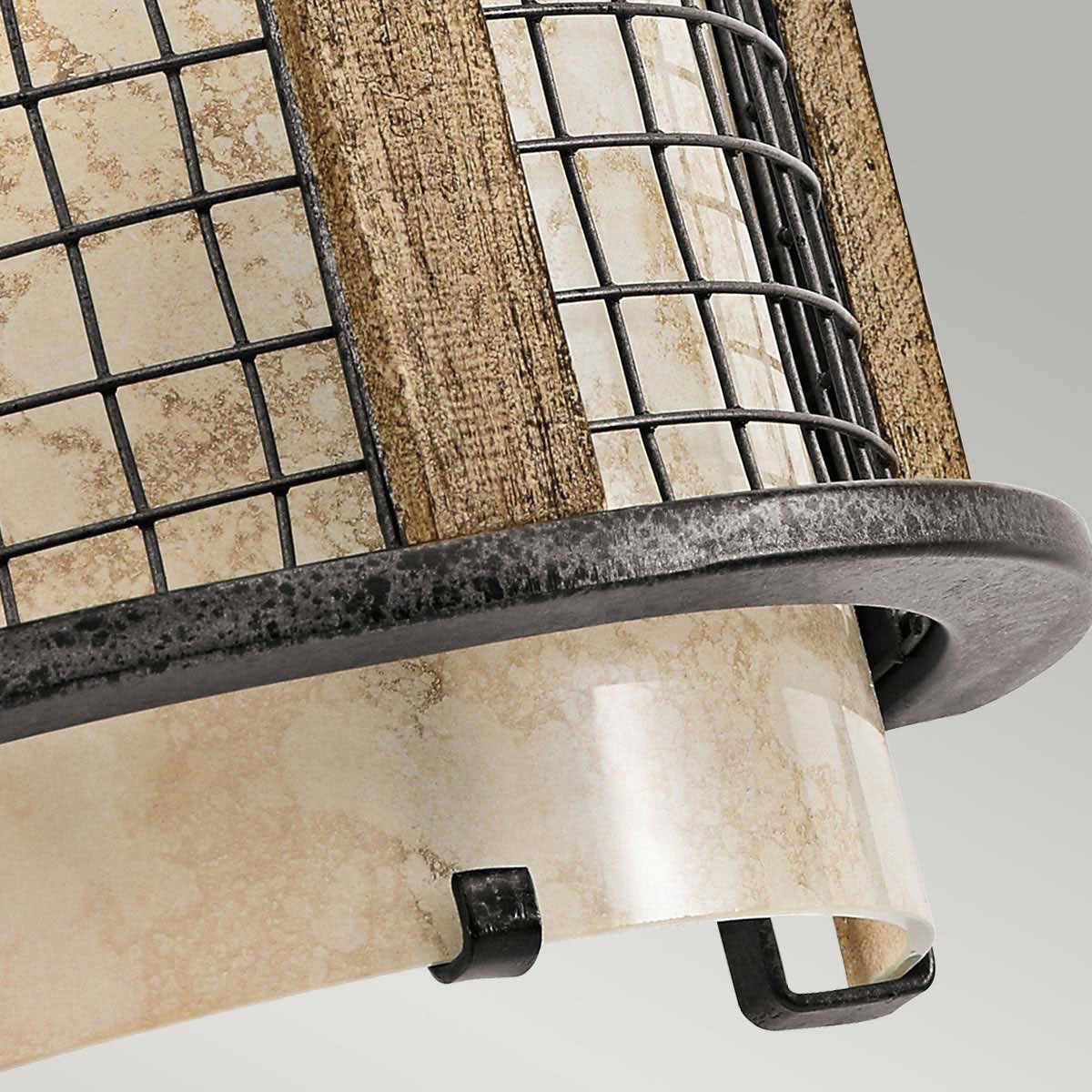Wandleuchte Ahrendale (Classic Pewter) 1x - Elstead Lighting