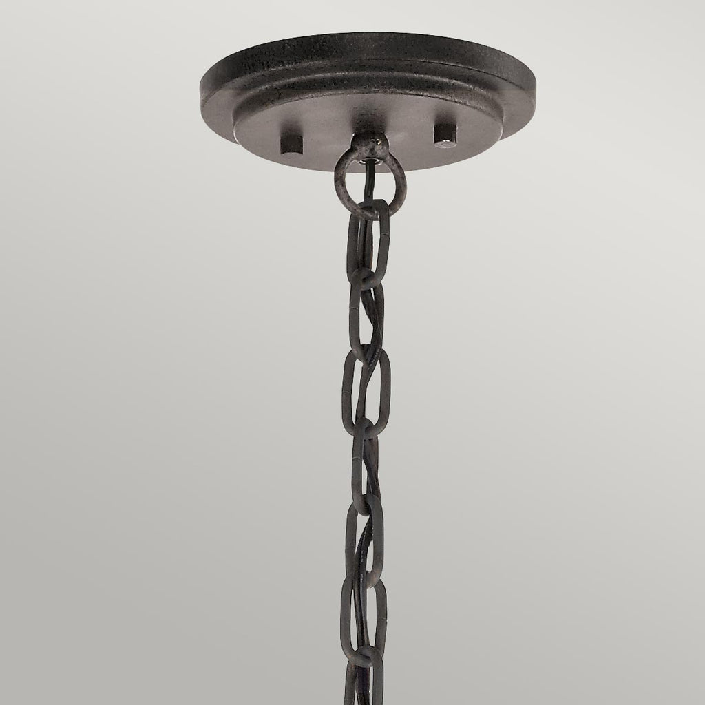 Pendelleuchte Ahrendale (Anvil Iron) 3x - Elstead Lighting