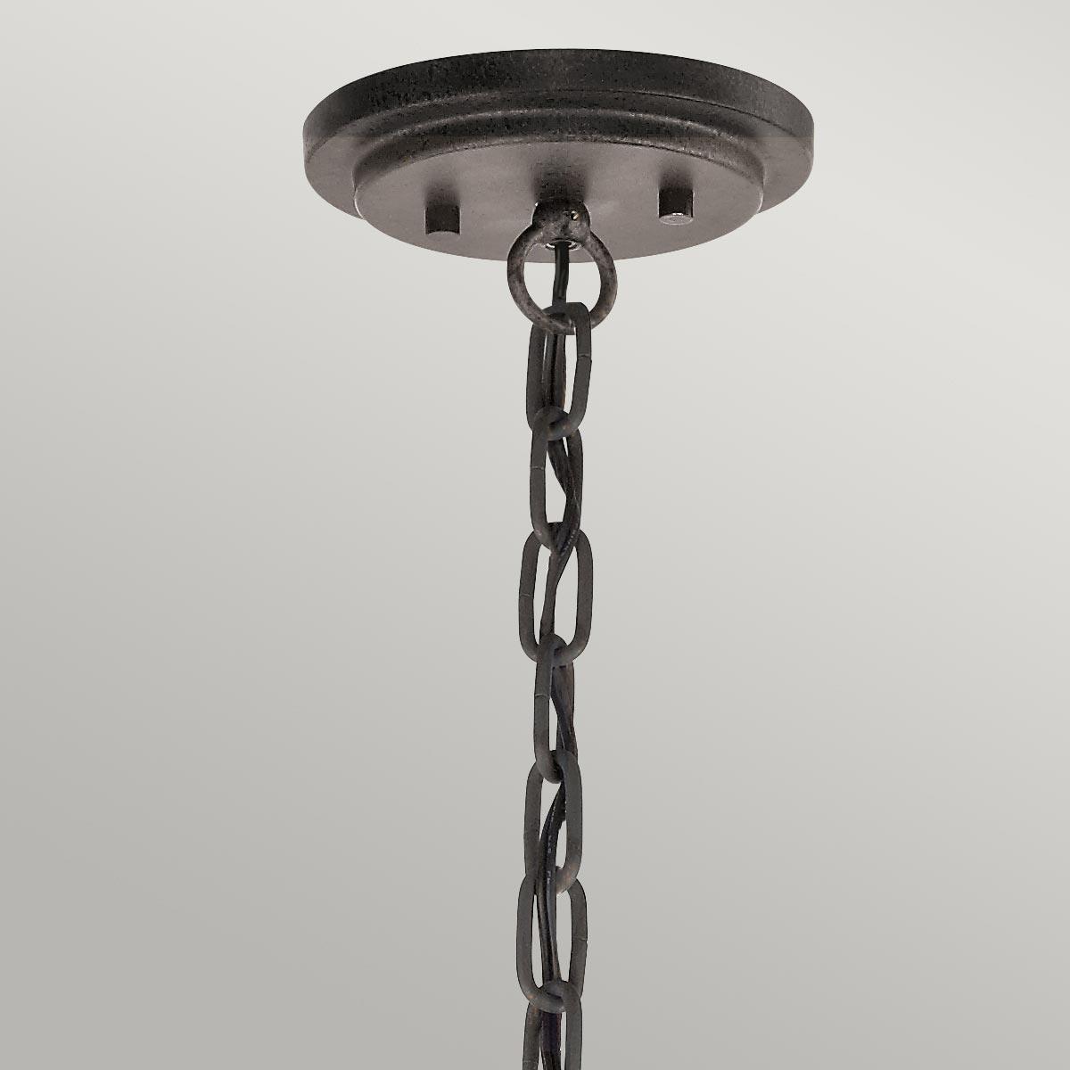 Pendelleuchte Ahrendale (Anvil Iron) 3x - Elstead Lighting