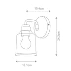 Wandleuchte Aivian (messingfarben) 1x - Elstead Lighting