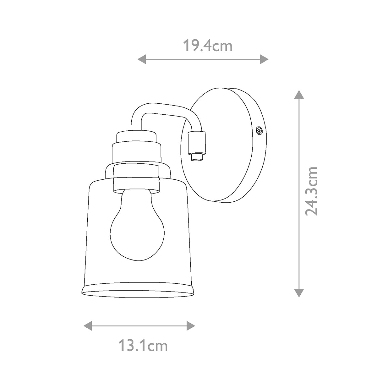 Wandleuchte Aivian (messingfarben) 1x - Elstead Lighting