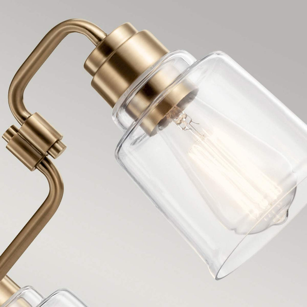 Pendelleuchte Aivian (messingfarben) 3x - Elstead Lighting