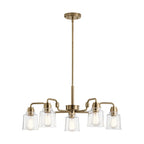 Pendelleuchte Aivian (messingfarben) 5x - Elstead Lighting