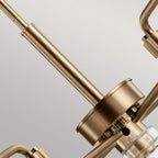 Pendelleuchte Aivian (messingfarben) 5x - Elstead Lighting