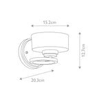 Wandleuchte Aleeka (Nickel) 1x - Elstead Lighting