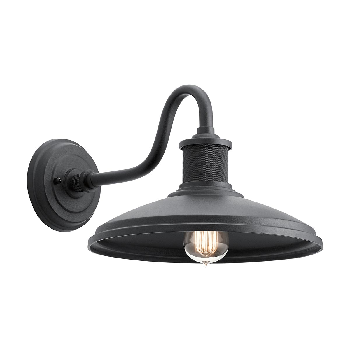 Außen-Wandleuchte Allenbury (schwarz) 1x - Elstead Lighting