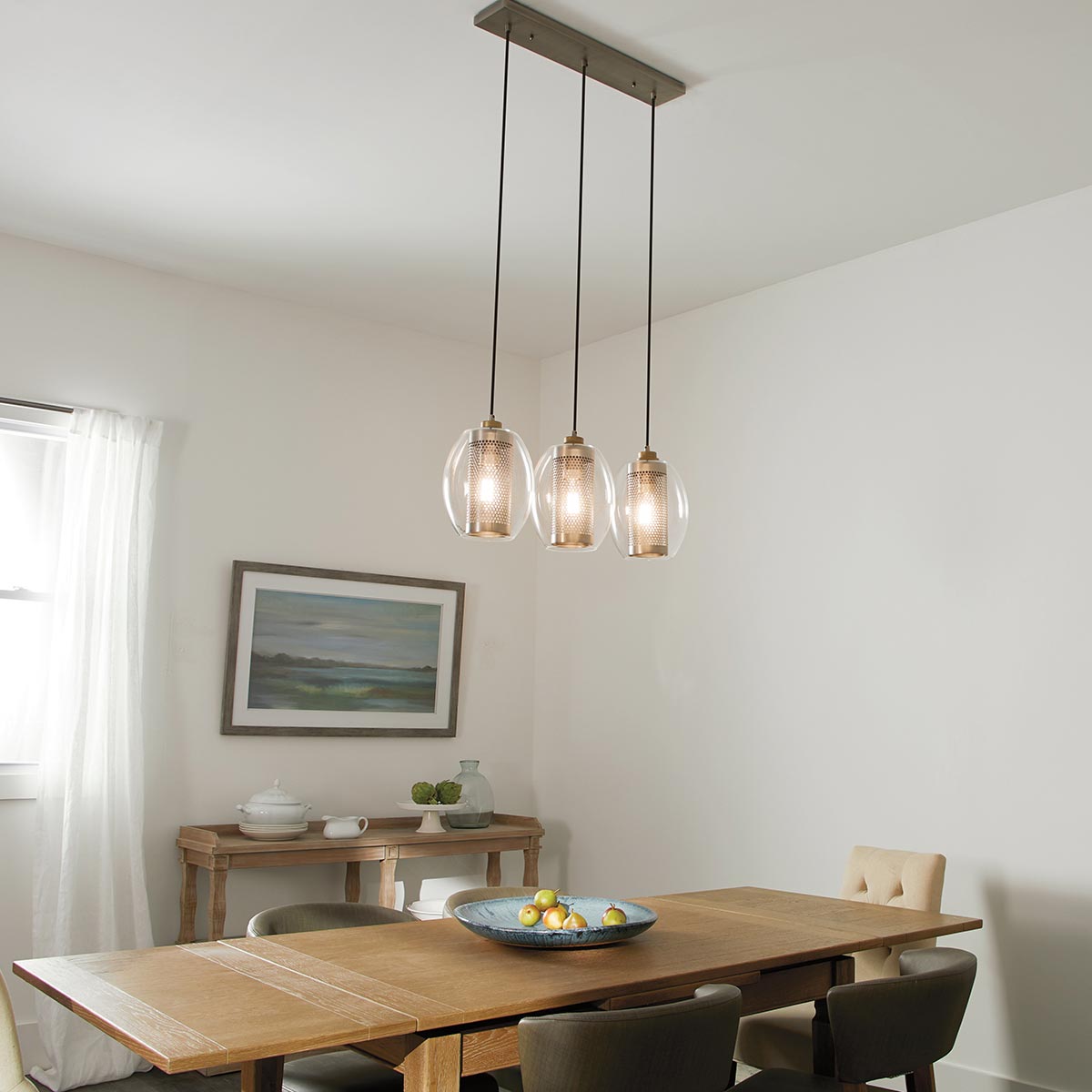 Pendelleuchte Asher II (Antique Pewter) 1x - Elstead Lighting