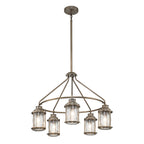 Außen-Deckenleuchte Ashland Bay (bronzefarben) 5x - Elstead Lighting