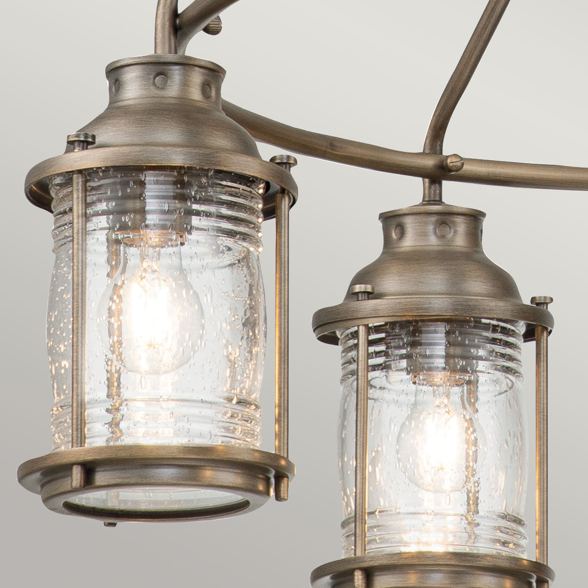 Außen-Deckenleuchte Ashland Bay (bronzefarben) 5x - Elstead Lighting