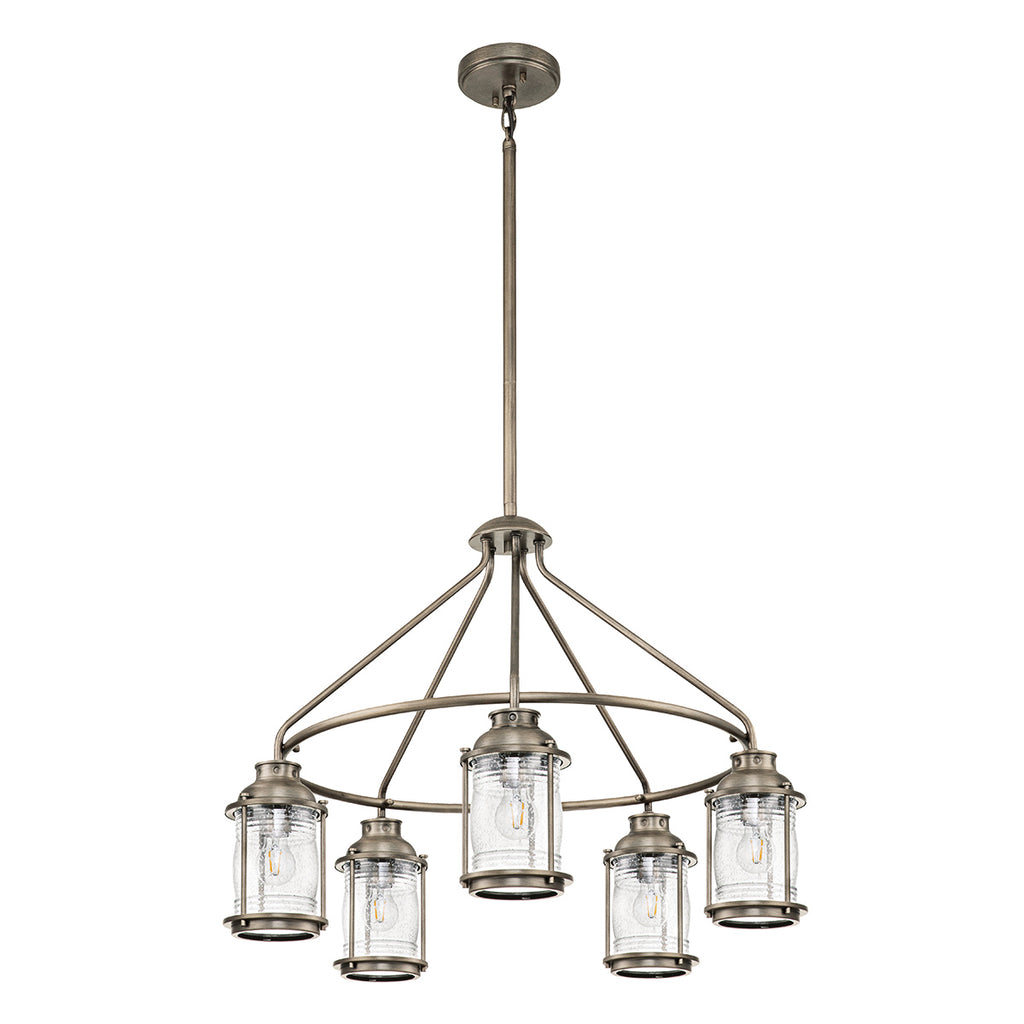 Außen-Deckenleuchte Ashland Bay (bronzefarben) 5x - Elstead Lighting