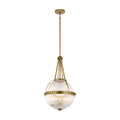 Pendelleuchte Aster (messingfarben) 3x - Elstead Lighting