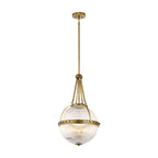 Pendelleuchte Aster (messingfarben) 3x - Elstead Lighting