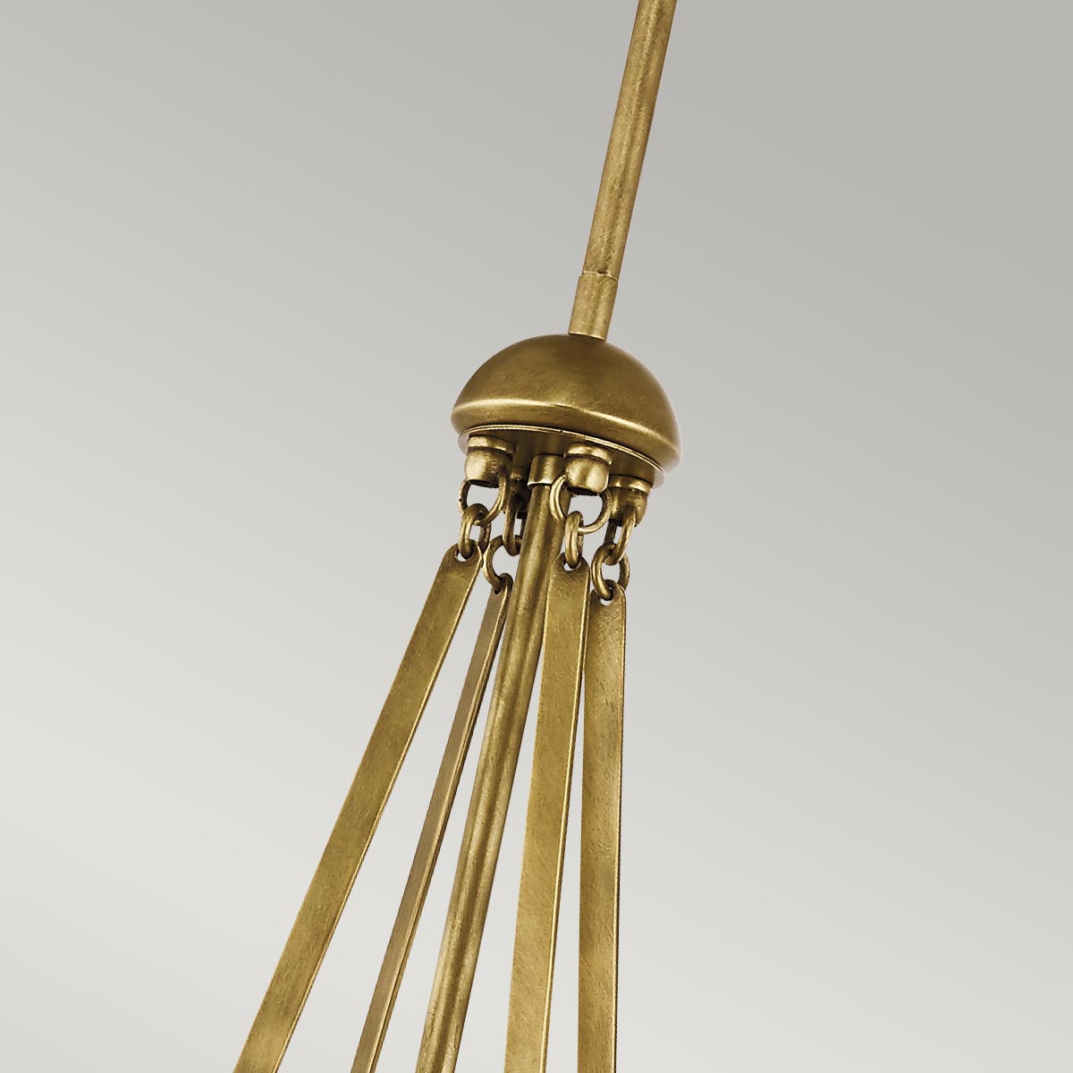 Pendelleuchte Aster (messingfarben) 3x - Elstead Lighting