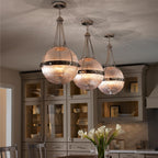 Pendelleuchte Aster (Nickel) 3x - Elstead Lighting