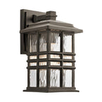 Außen-Wandleuchte Beacon Square (bronzefarben) 1x - Elstead Lighting