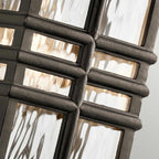 Außen-Wandleuchte Beacon Square (bronzefarben) 1x - Elstead Lighting