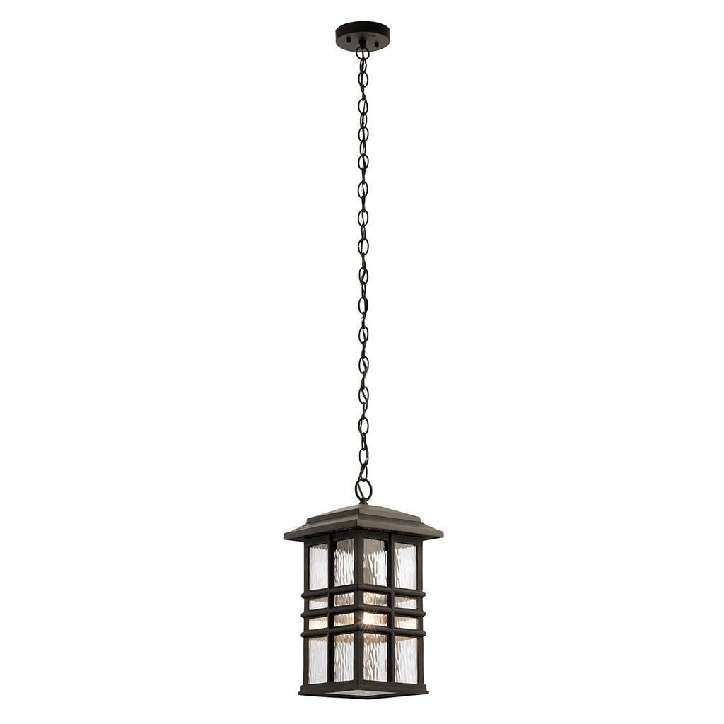 Außen-Pendelleuchte Beacon Square (bronzefarben) 1x - Elstead Lighting