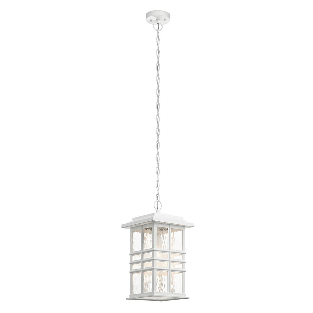 Außen-Pendelleuchte Beacon Square (weiß) 1x - Elstead Lighting