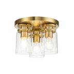 Deckenleuchte Brinley (messingfarben) 3x - Elstead Lighting