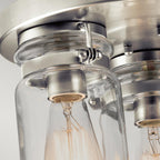 Deckenleuchte Brinley (Nickel) 3x - Elstead Lighting