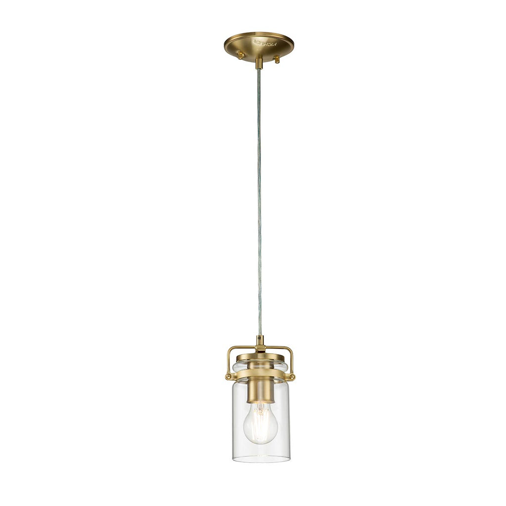 Pendelleuchte Brinley (messingfarben) 1x - Elstead Lighting