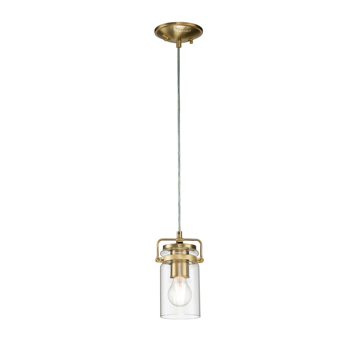 Pendelleuchte Brinley (messingfarben) 1x - Elstead Lighting