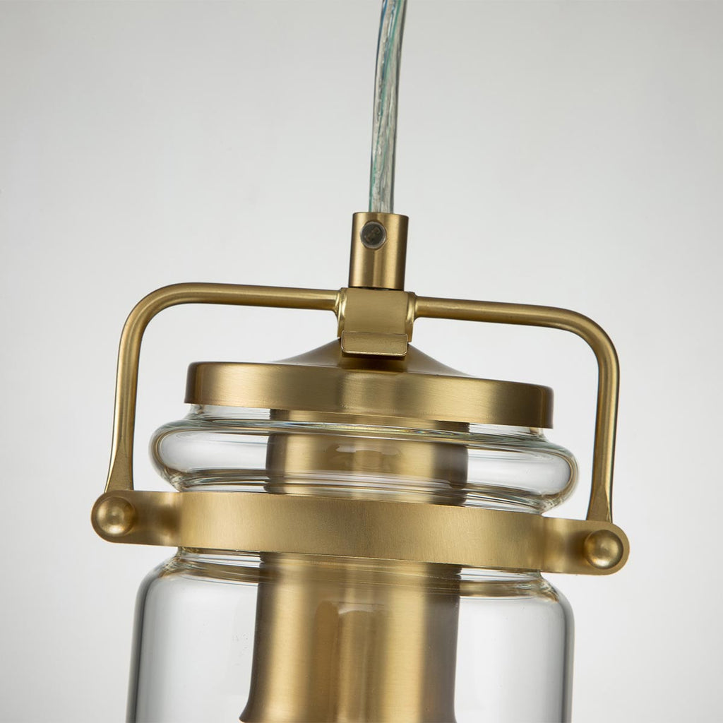 Pendelleuchte Brinley (messingfarben) 1x - Elstead Lighting