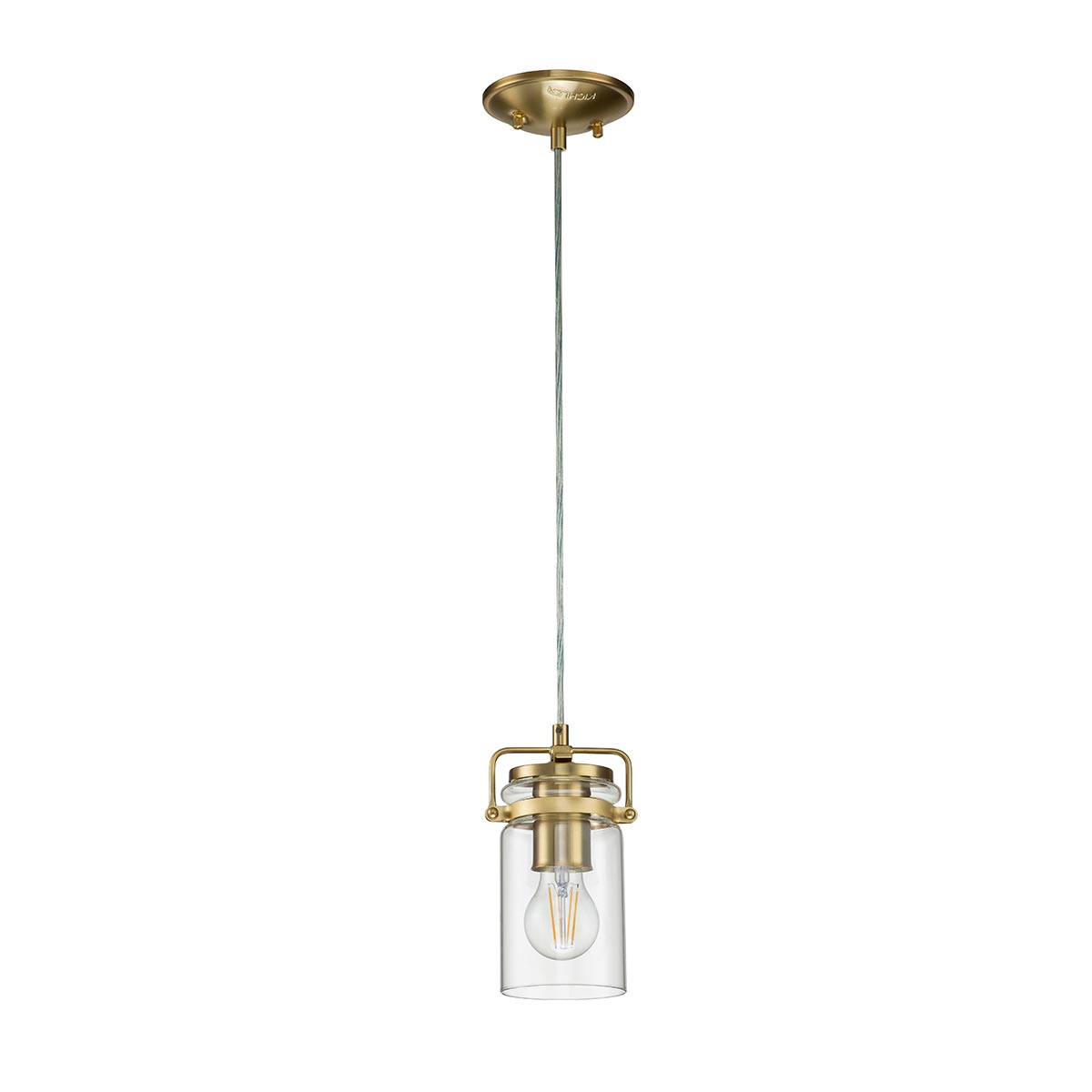 Pendelleuchte Brinley (messingfarben) 1x - Elstead Lighting