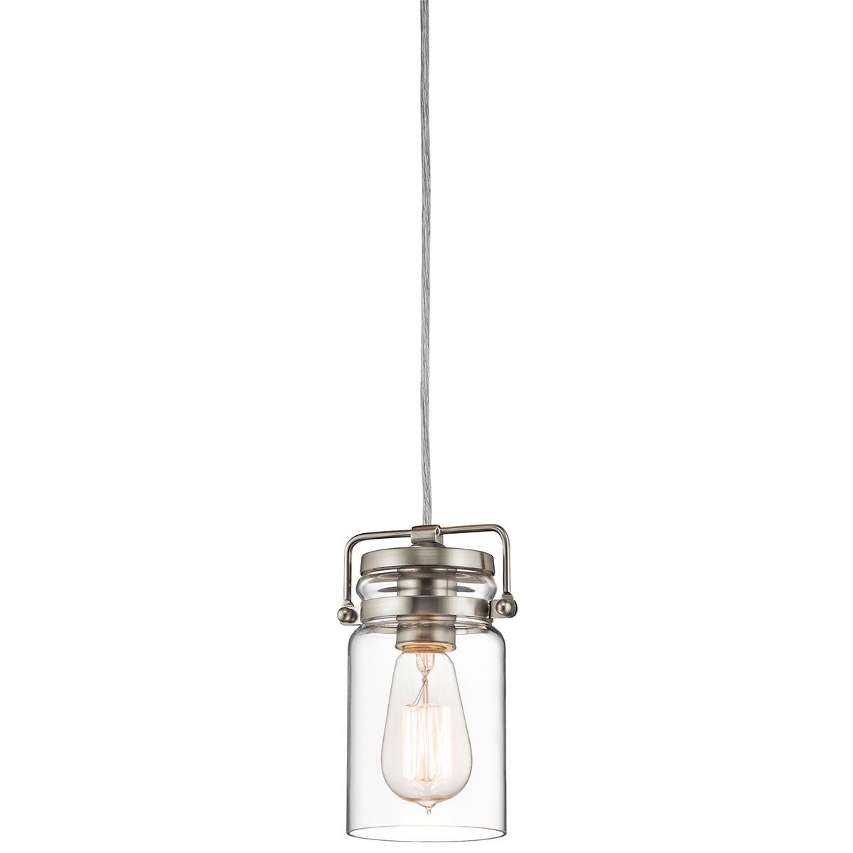 Pendelleuchte Brinley (Nickel) 1x - Elstead Lighting