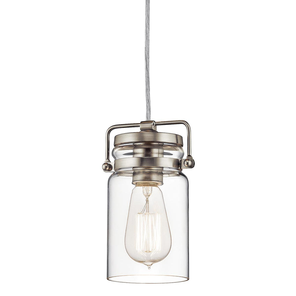 Pendelleuchte Brinley (Nickel) 1x - Elstead Lighting