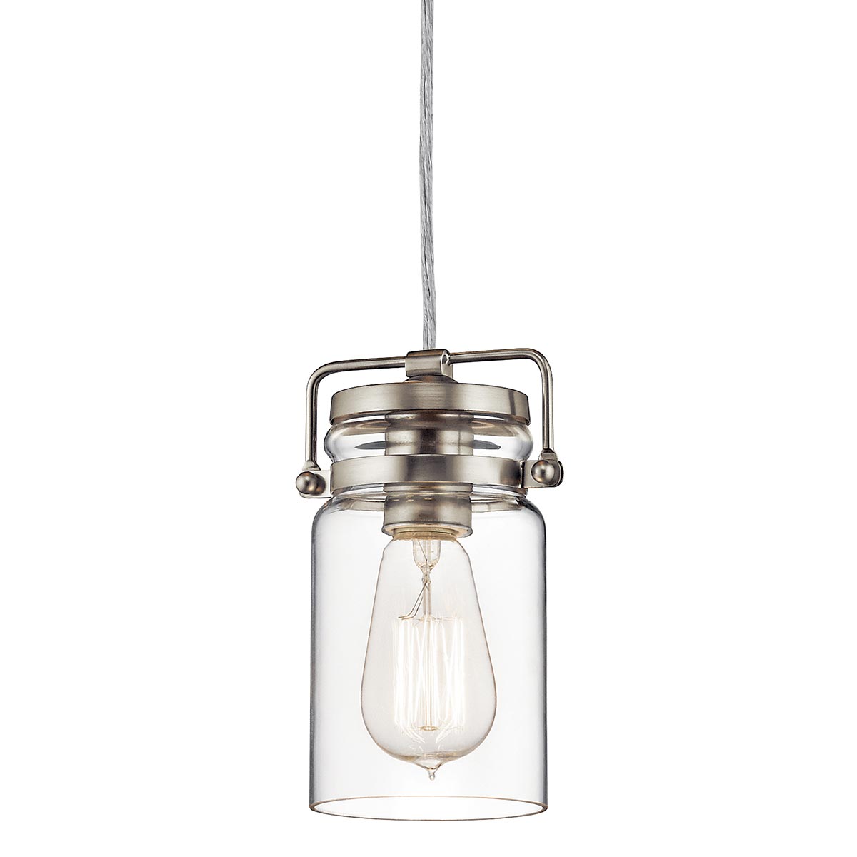 Pendelleuchte Brinley (Nickel) 1x - Elstead Lighting