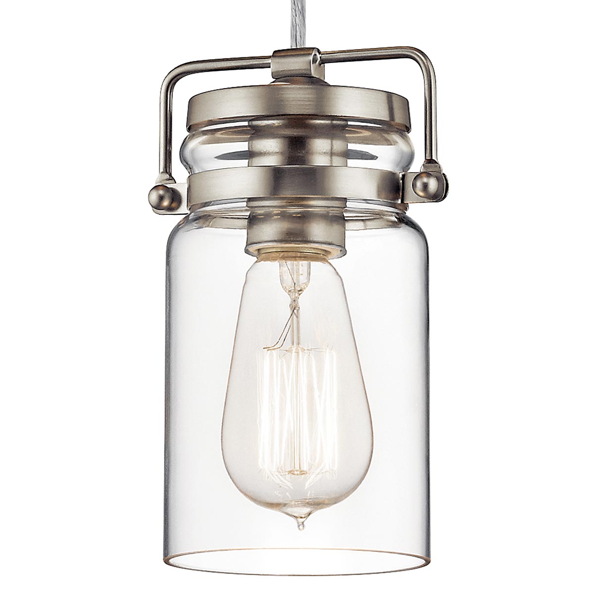 Pendelleuchte Brinley (Nickel) 1x - Elstead Lighting