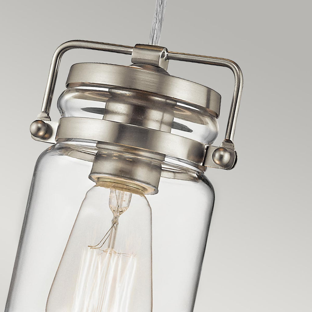 Pendelleuchte Brinley (Nickel) 1x - Elstead Lighting