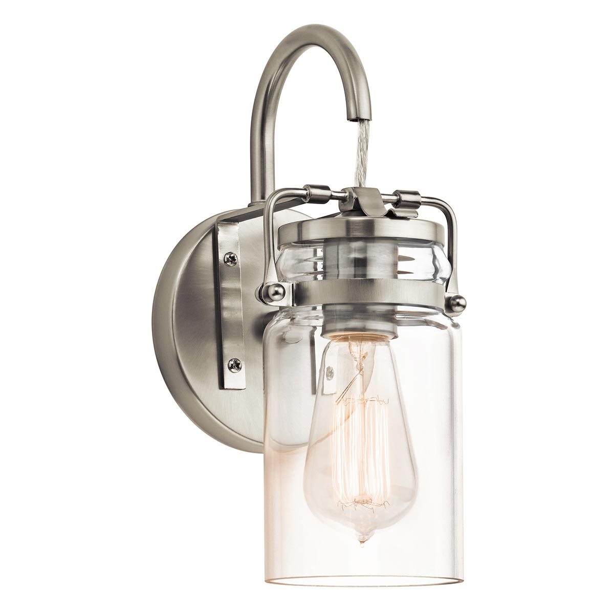Wandleuchte Brinley (schwarz) 1x - Elstead Lighting
