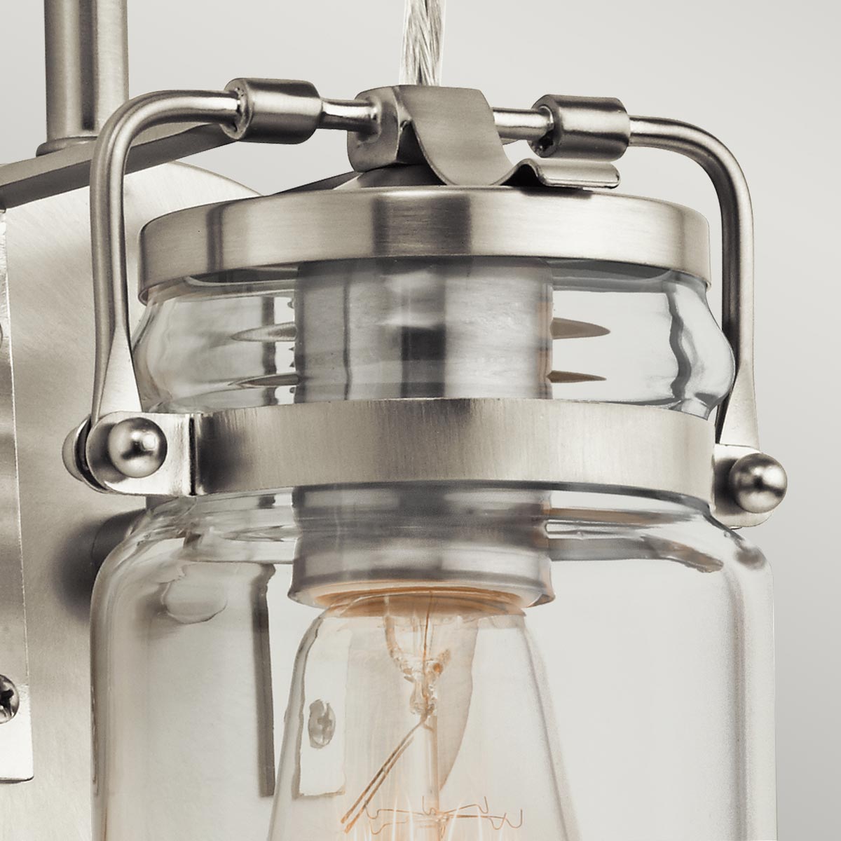Wandleuchte Brinley (schwarz) 1x - Elstead Lighting