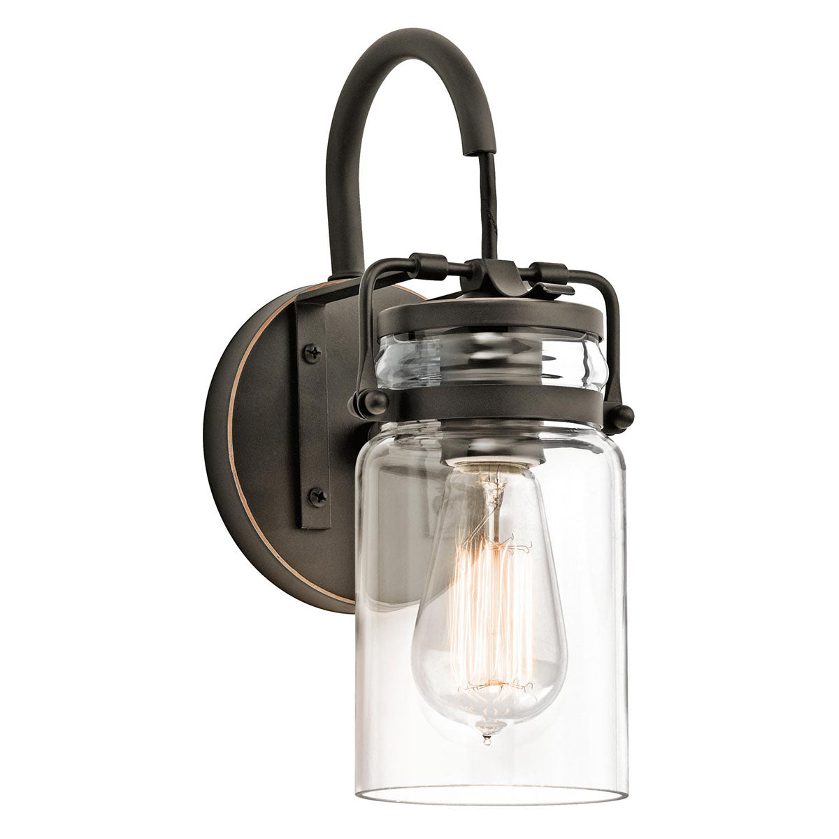 Wandleuchte Brinley (Nickel) 1x - Elstead Lighting