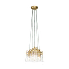 Pendelleuchte Brinley (messingfarben) 6x - Elstead Lighting