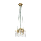 Pendelleuchte Brinley (messingfarben) 6x - Elstead Lighting