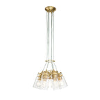 Pendelleuchte Brinley (messingfarben) 6x - Elstead Lighting