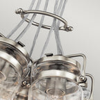 Pendelleuchte Brinley (Nickel) 6x - Elstead Lighting