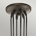 Pendelleuchte Brinley (bronzefarben) 6x - Elstead Lighting