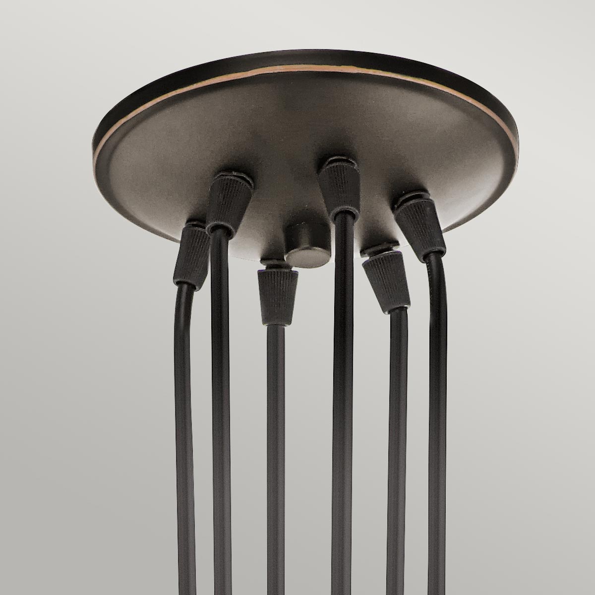 Pendelleuchte Brinley (bronzefarben) 6x - Elstead Lighting