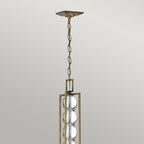 Pendelleuchte Celestial (bronzefarben) 3x - Elstead Lighting