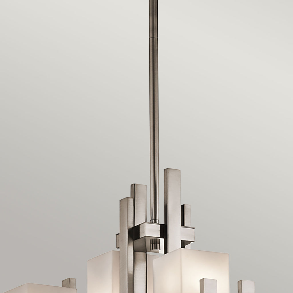 Pendelleuchte City Lights (Classic Pewter) 7x - Elstead Lighting