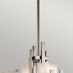 Pendelleuchte City Lights (Classic Pewter) 7x - Elstead Lighting