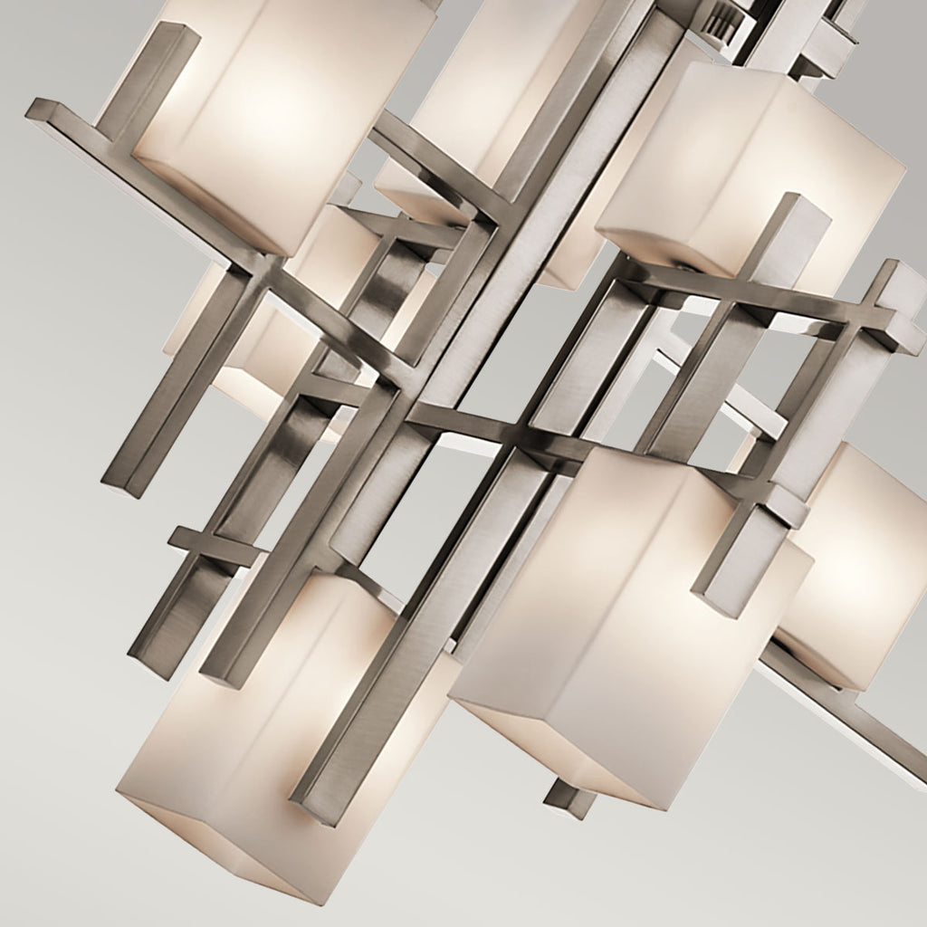 Pendelleuchte City Lights (Classic Pewter) 7x - Elstead Lighting