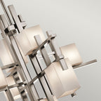 Pendelleuchte City Lights (Classic Pewter) 7x - Elstead Lighting