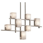 Pendelleuchte City Lights (Classic Pewter) 7x - Elstead Lighting