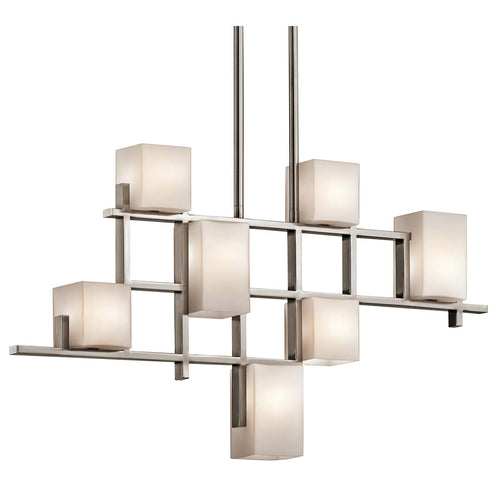 Pendelleuchte City Lights (Classic Pewter) 7x - Elstead Lighting