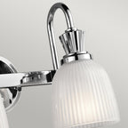 Bad-Wandleuchte Cora (verchromt) 2x - Elstead Lighting
